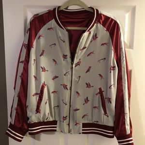 Reversible Like New Silky Jacket